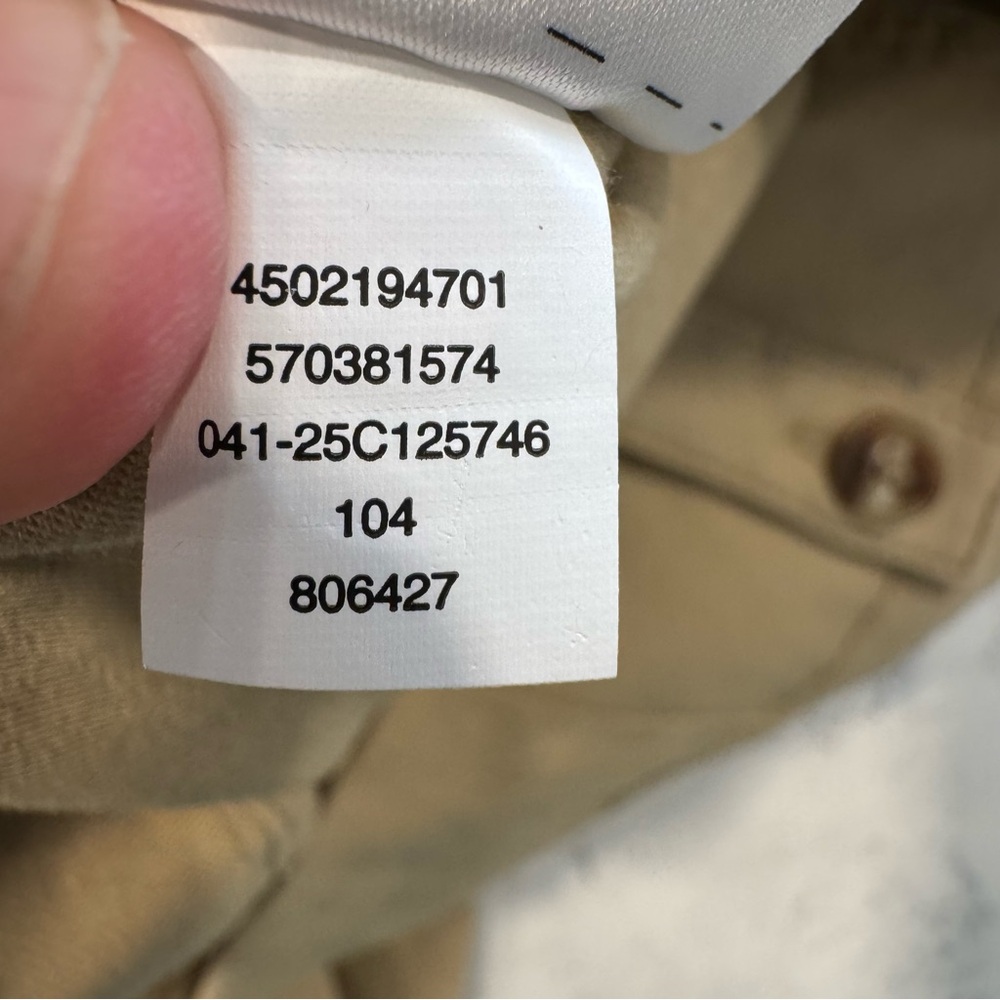 NWT Chico's Size 2R Fly Front Wide Leg Pant Fashion Wild Truffle Chino Khaki - Picture 12 of 16